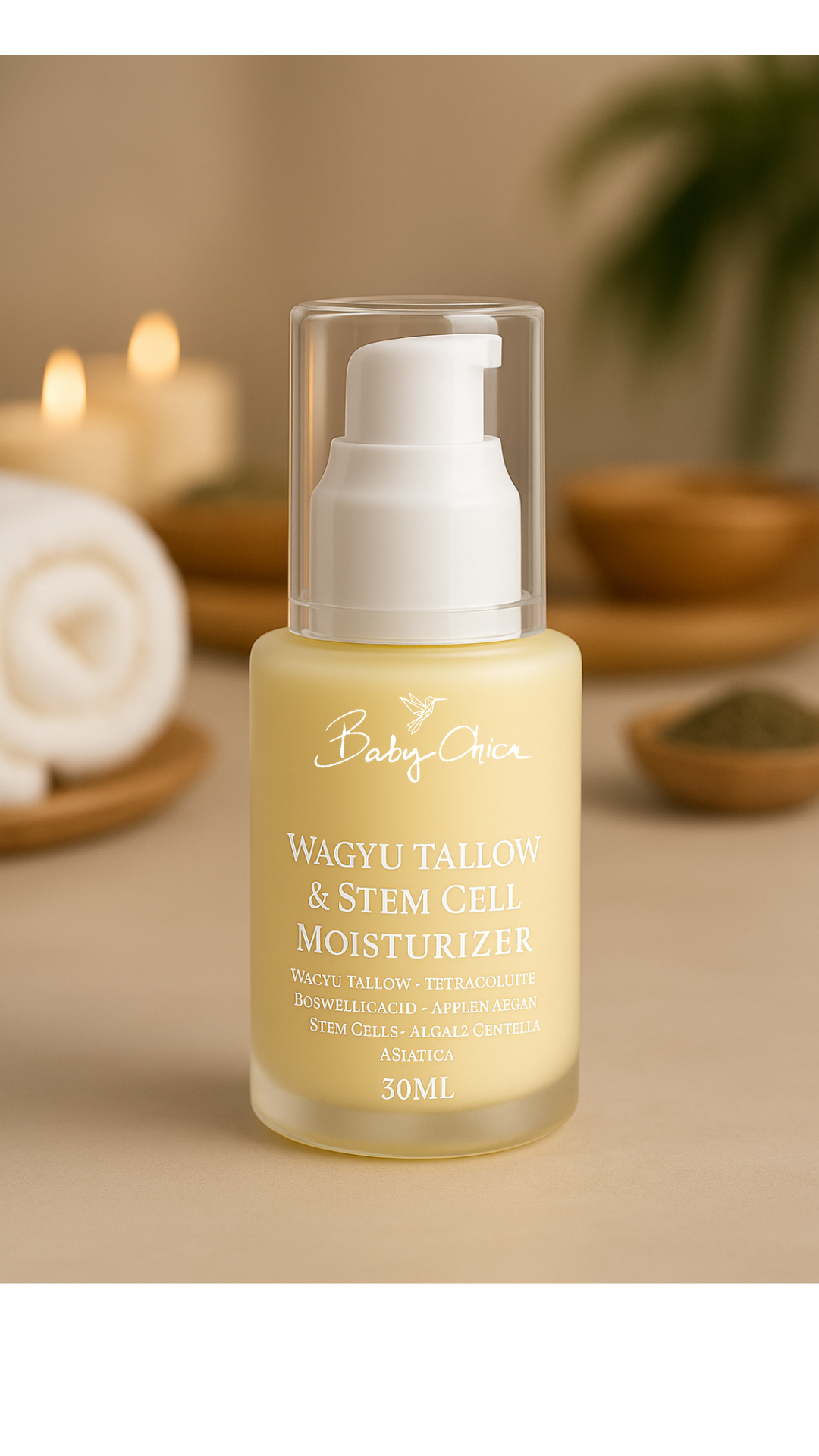Wagyu Tallow and Stem Cell Moisturizer